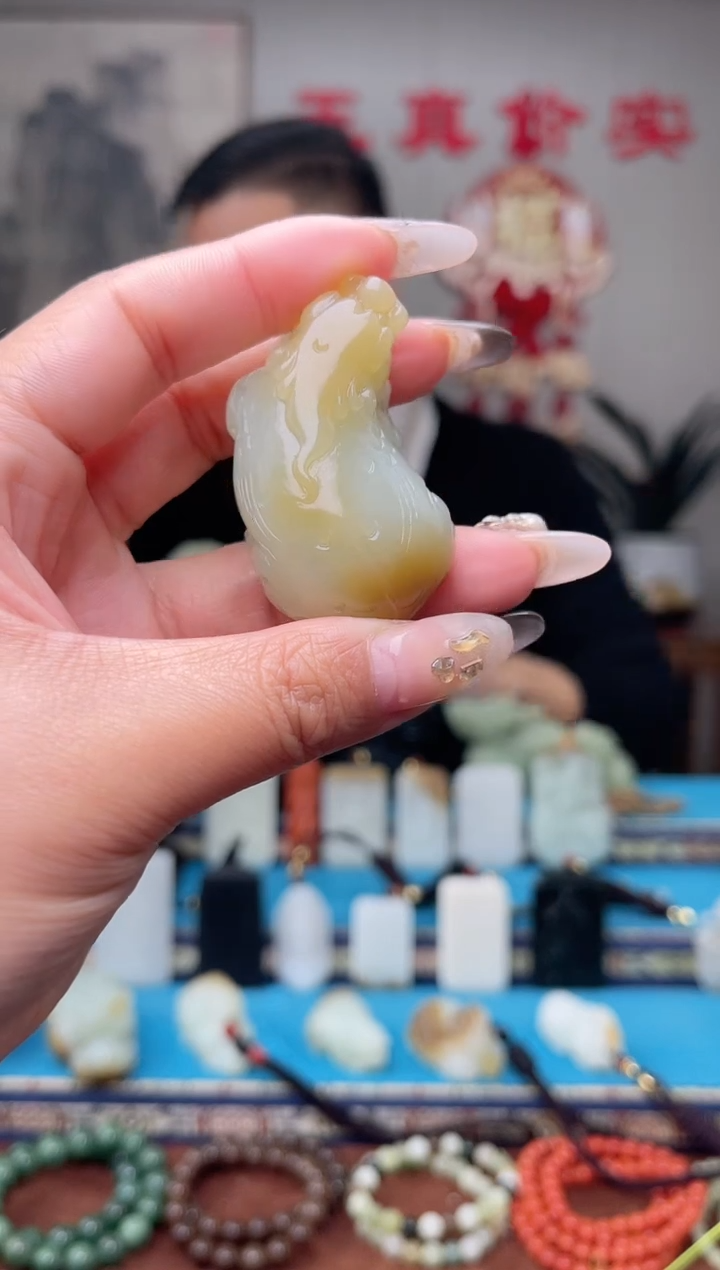【闪购商品】和田玉挂件未镶嵌1