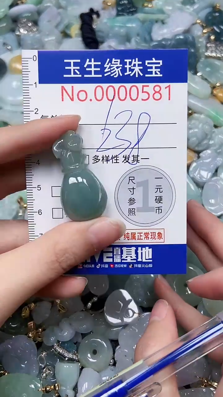 【闪购商品】翡翠颈饰未镶嵌闪购0000581