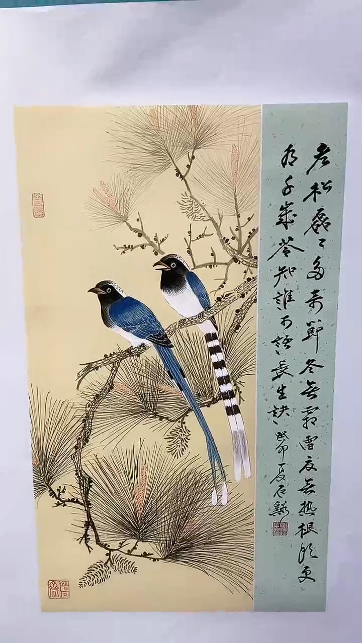 国画画都展厅明德老师国画作品7