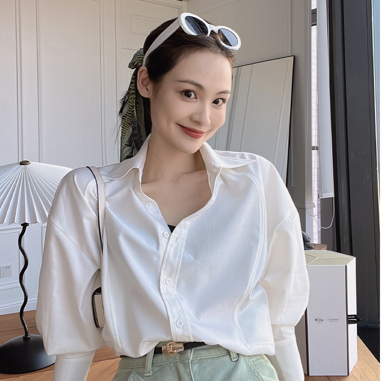【现货】美洋MEIYANG立体剪裁衬衫【免熨系列】 抗皱宽松长袖白衬衣