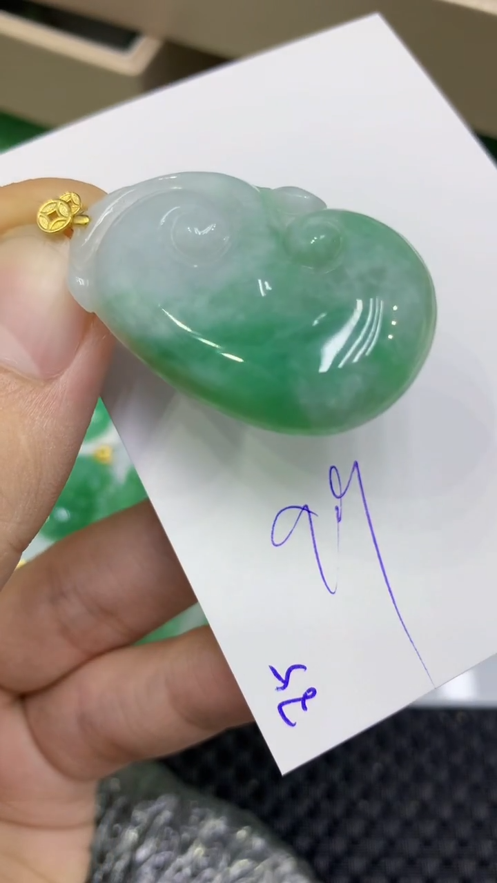 颈饰未镶嵌翡翠缅甸A货翡翠