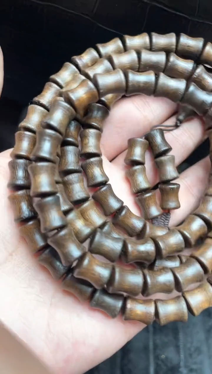 【闪购商品】阴沉木其他白奇手串1224