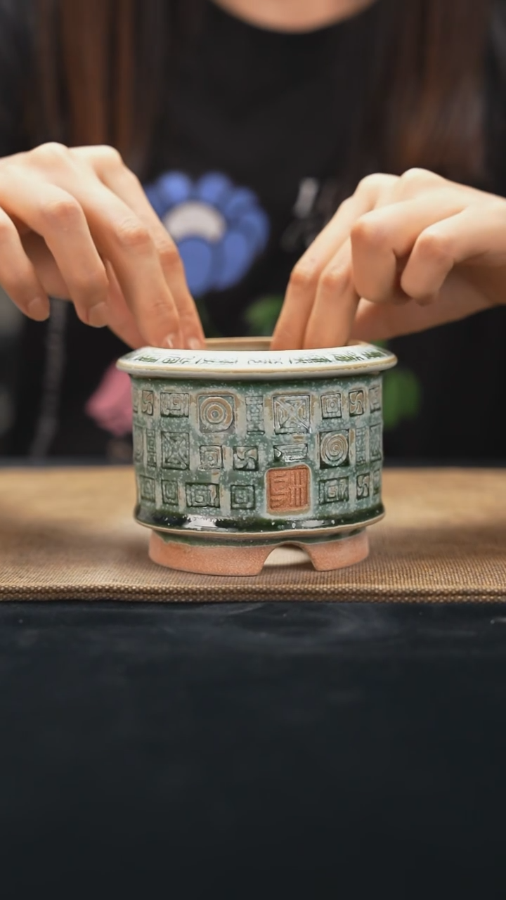 9-23-350花盆口径7.5