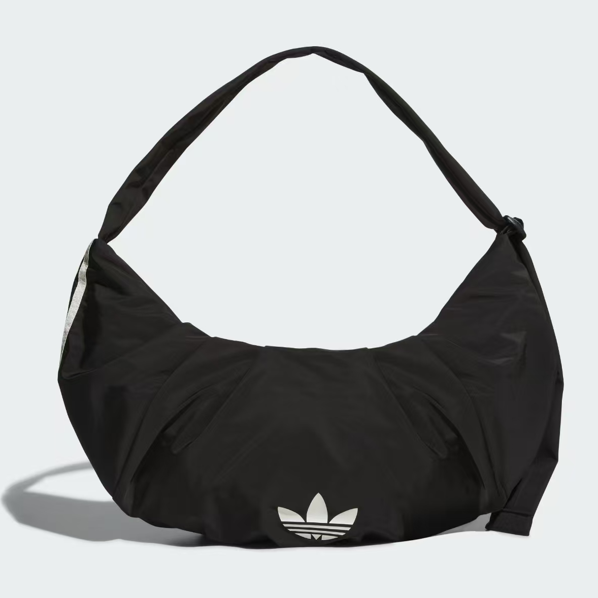 【滔搏联动】adidas阿迪达斯运动单肩包女子新款官方三叶黑色KA9271