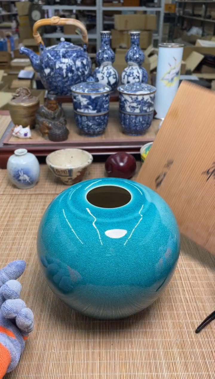 120号花器中古物品谨慎参拍直播链接