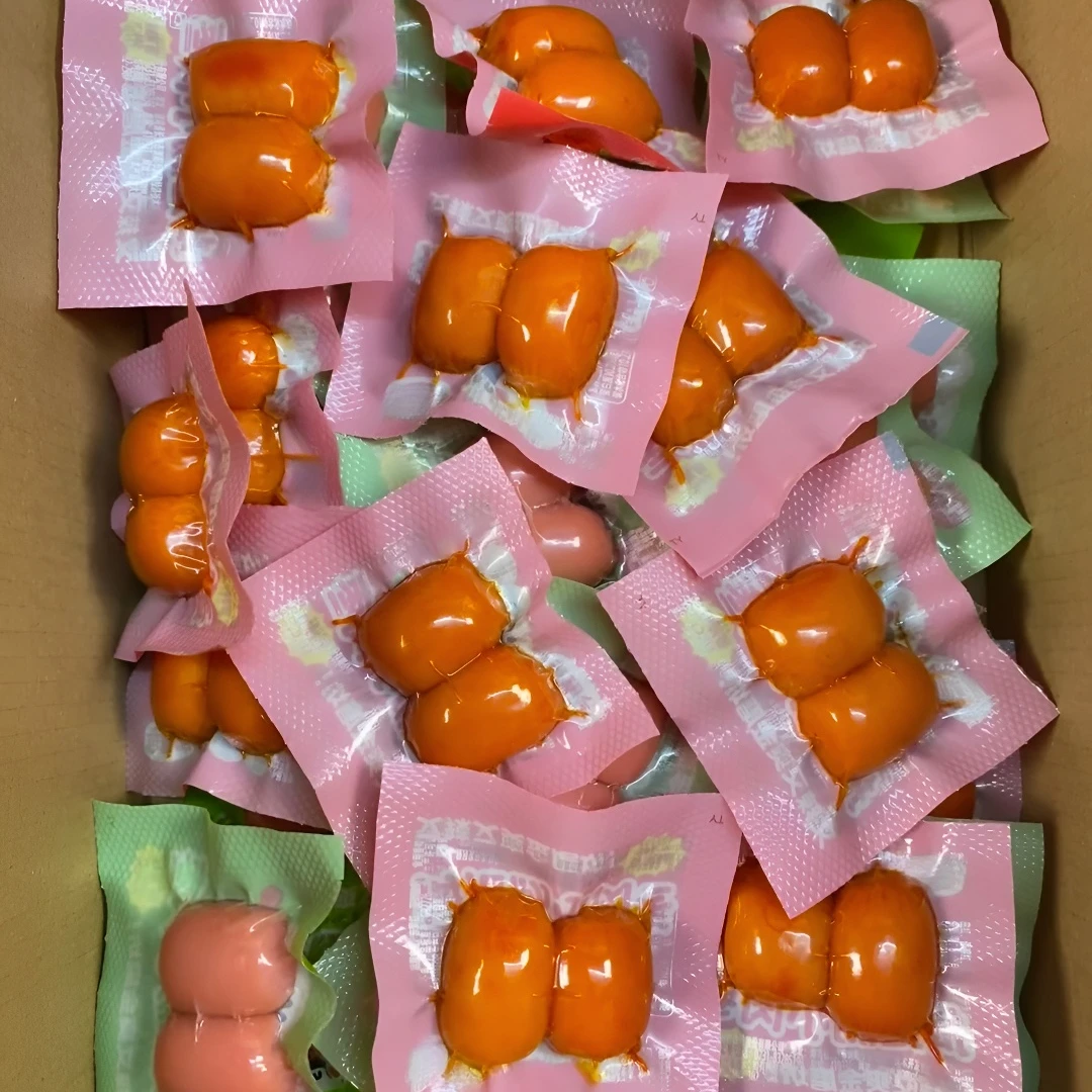 【80粒】小肉肠拇指肠台式小香肠肉枣肠休闲即食多口味混发网红零食