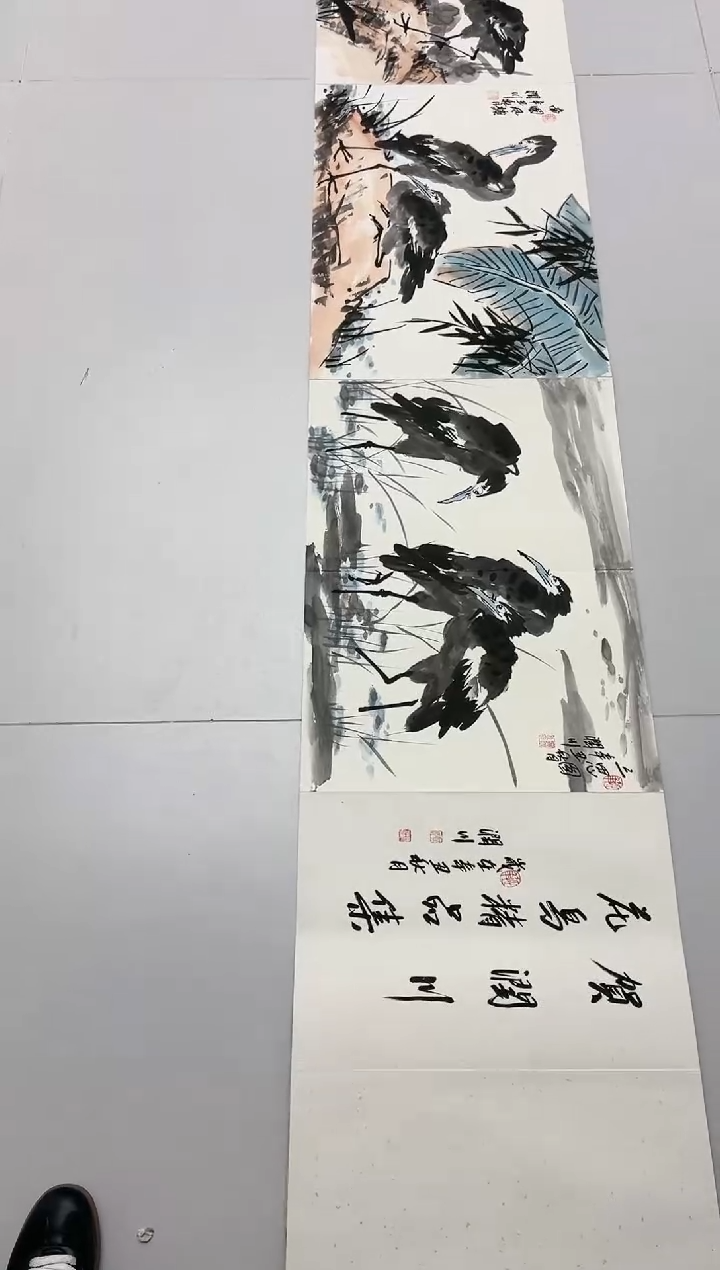 【闪购商品】绘画贺润川-4平尺-国画-红