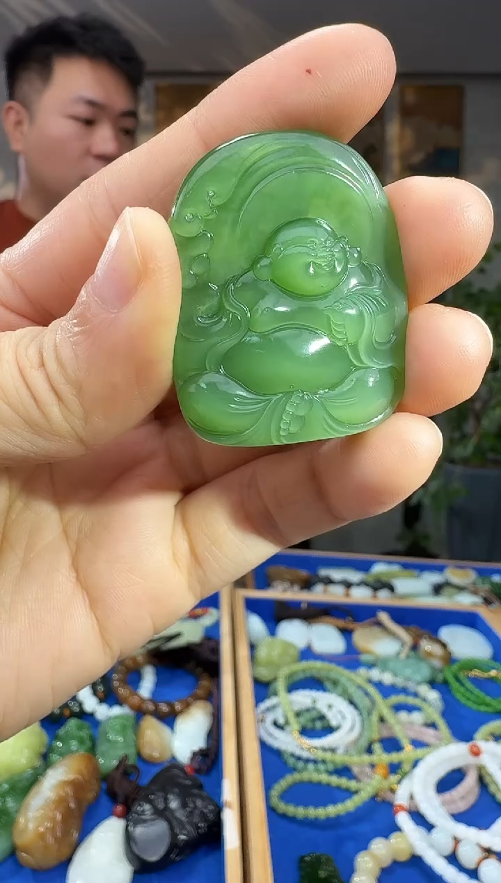 未镶嵌和田玉挂件拍一发一