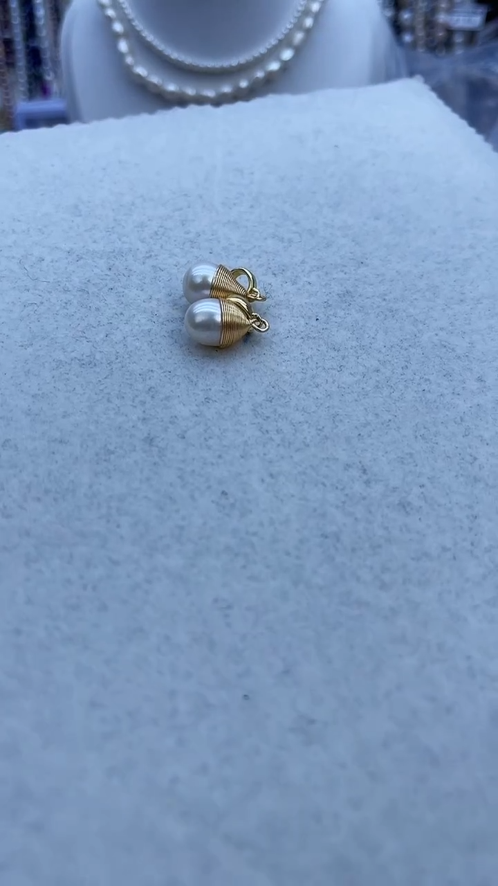 【闪购商品】淡水珍珠吊坠《不含链》未镶嵌302