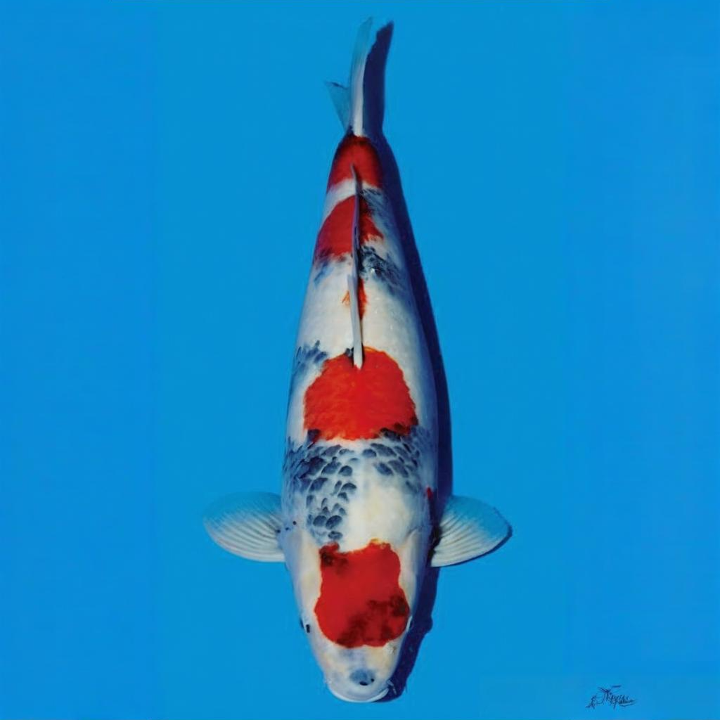 血统锦鲤观赏鱼自家产