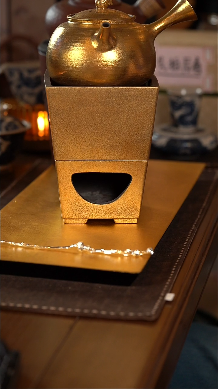 【闪购商品】霖松堂 流金岁月 石榴侧把壶