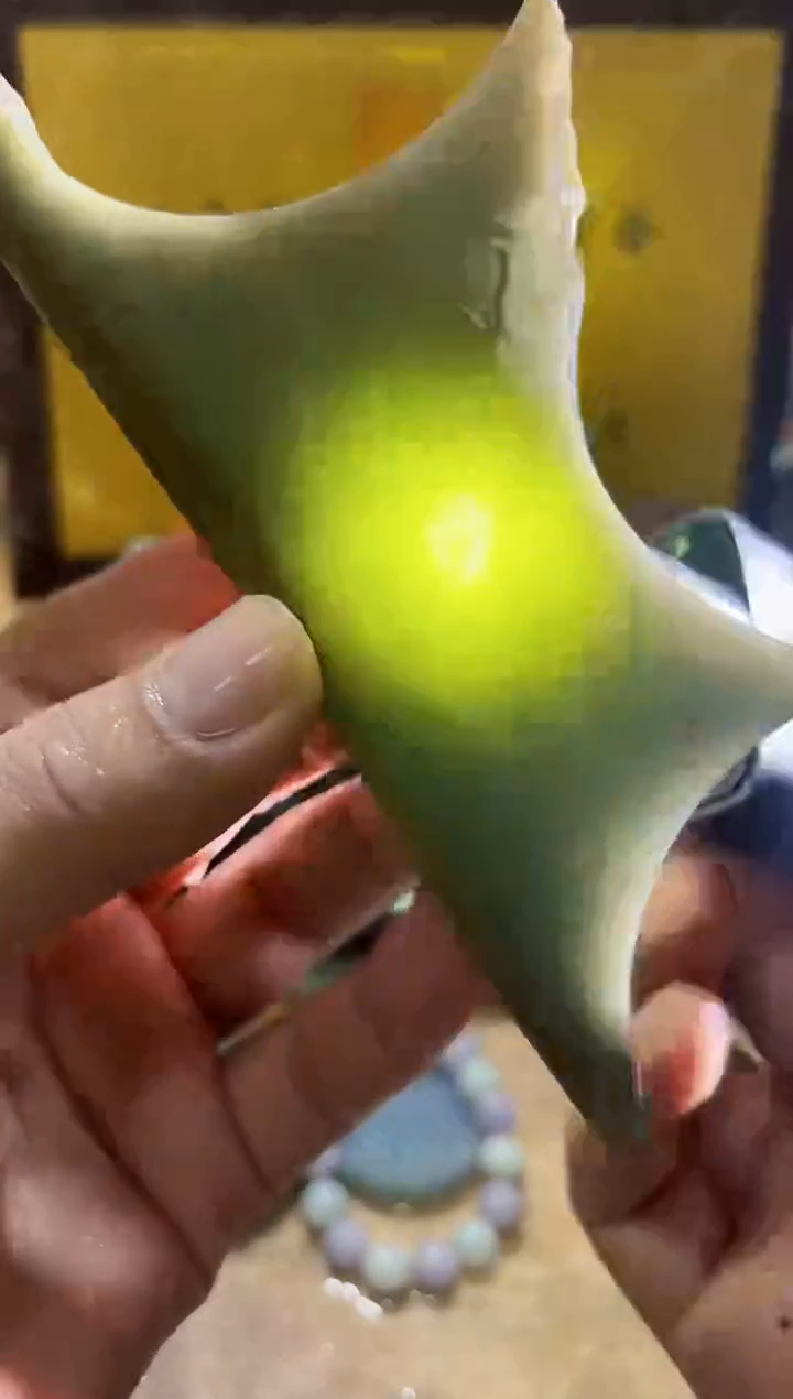 未镶嵌挂件翡翠A货常星7780