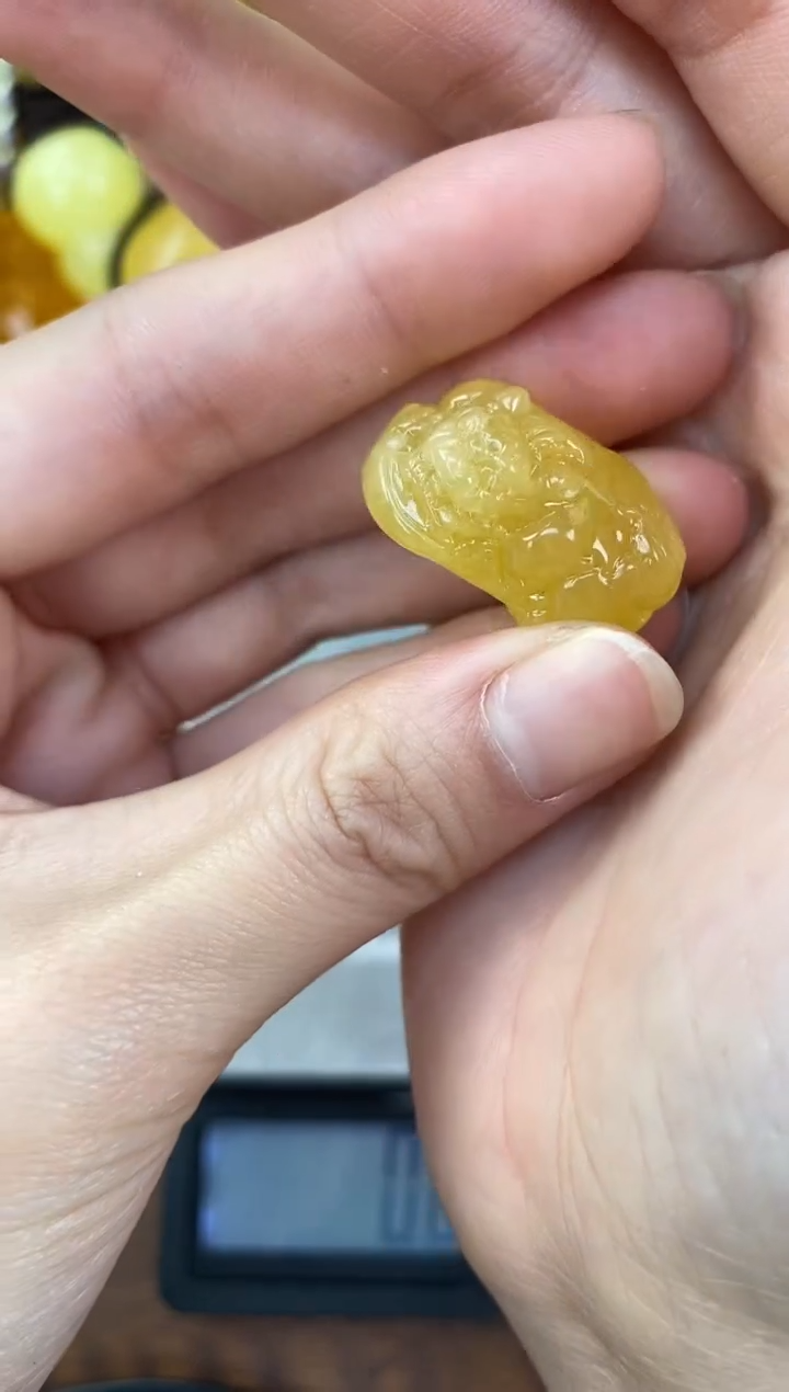 裸石琥珀未镶嵌天然琥珀蜜蜡