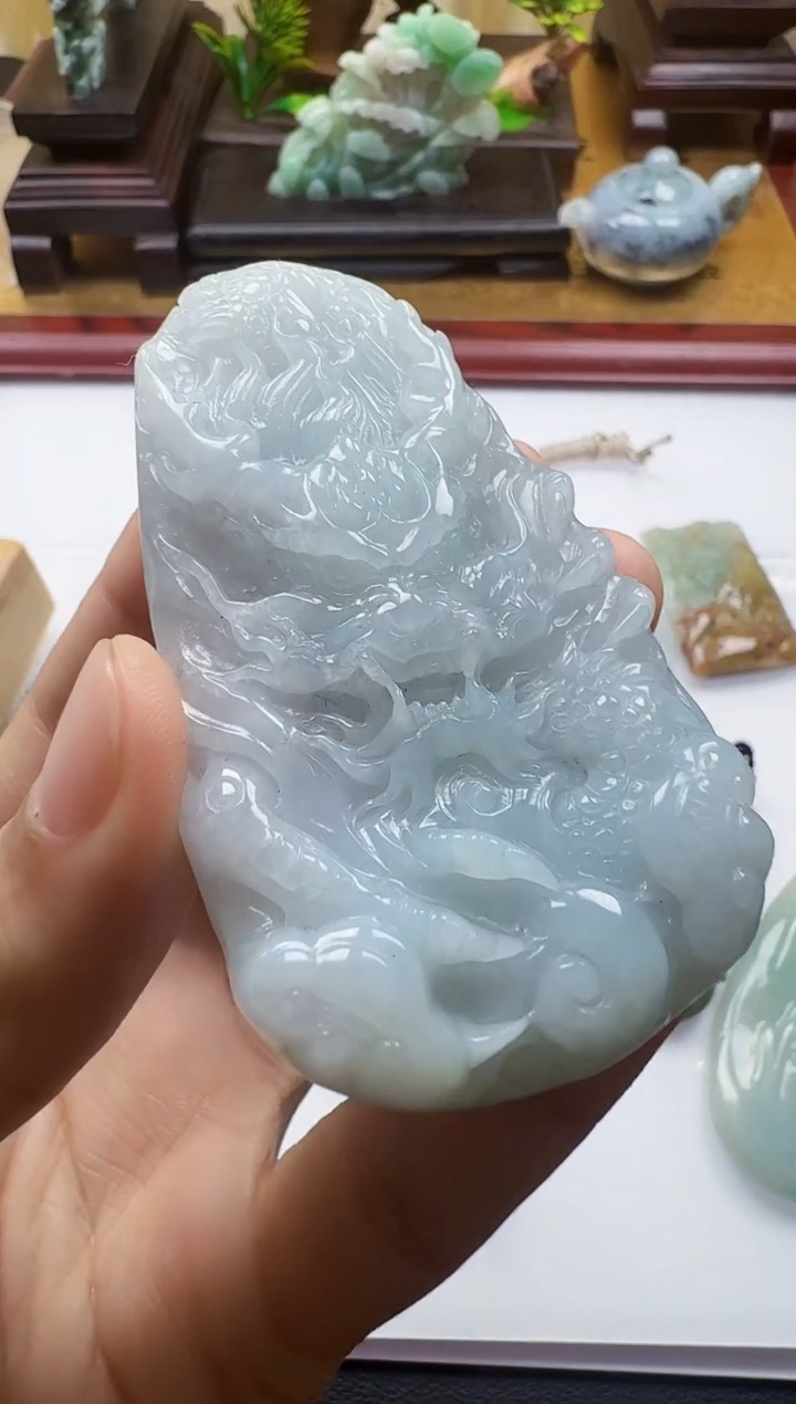 吊坠(不含链)未镶嵌翡翠1