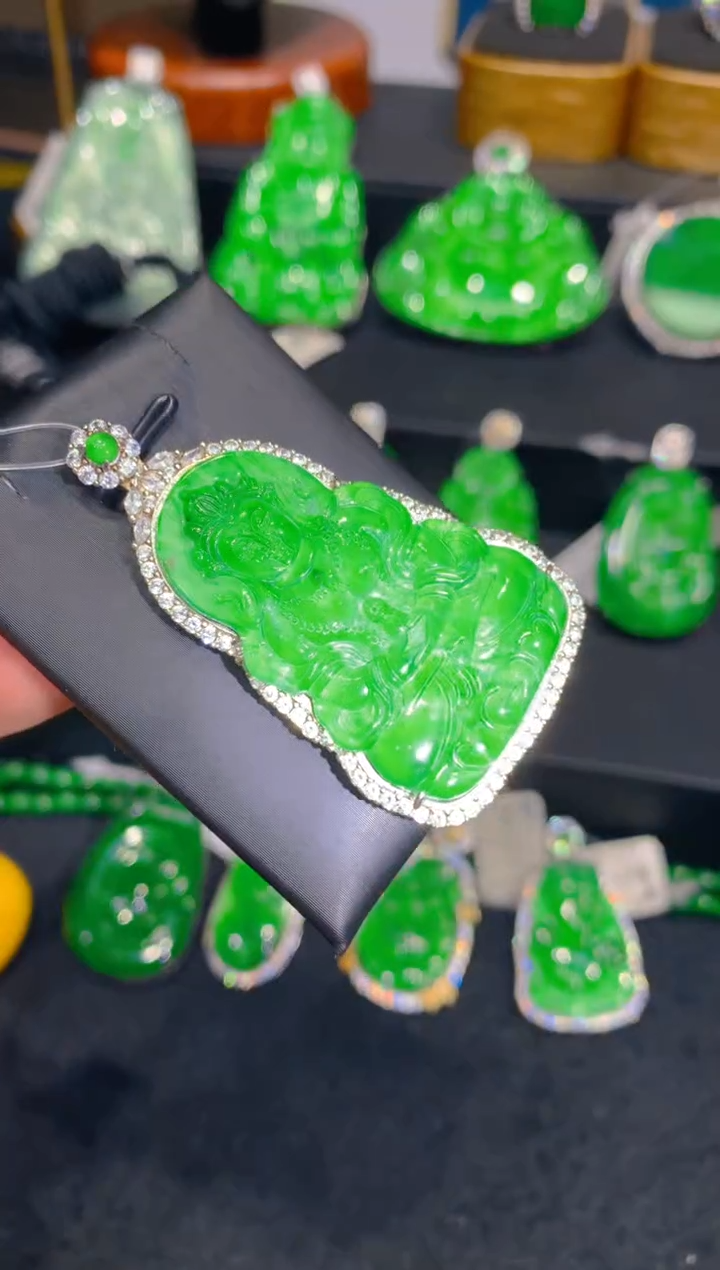 【闪购商品】翡翠颈饰银S925镶嵌22一季