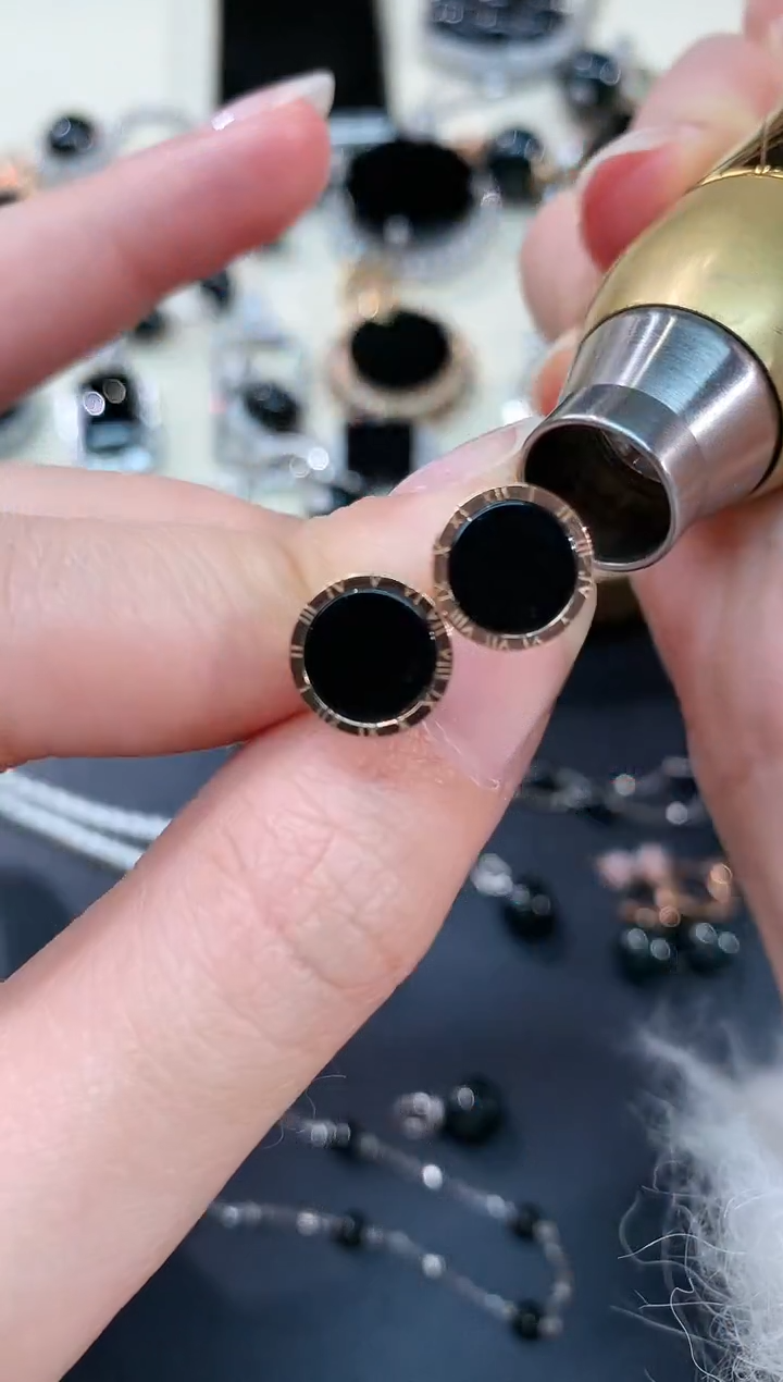 【闪购商品】翡翠耳饰18K金镶嵌耳饰A191|980