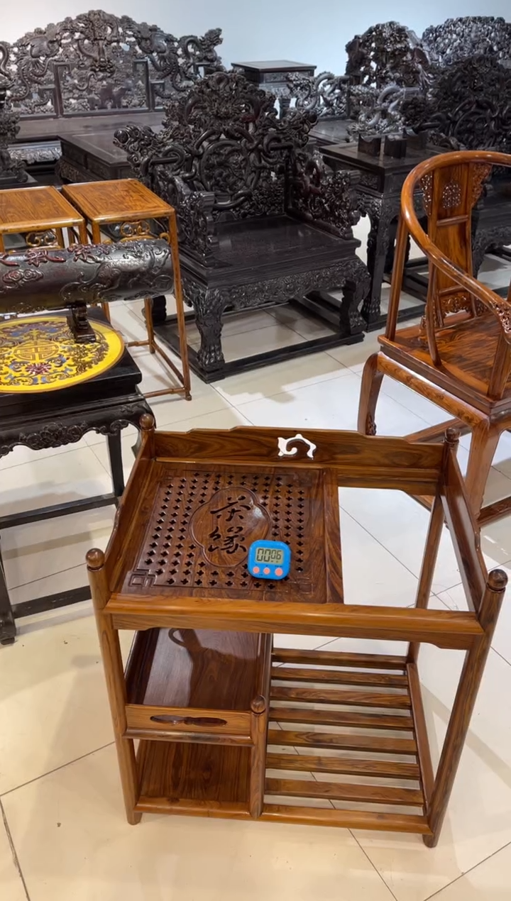 【闪购商品】木木雕茶水车、、、、、