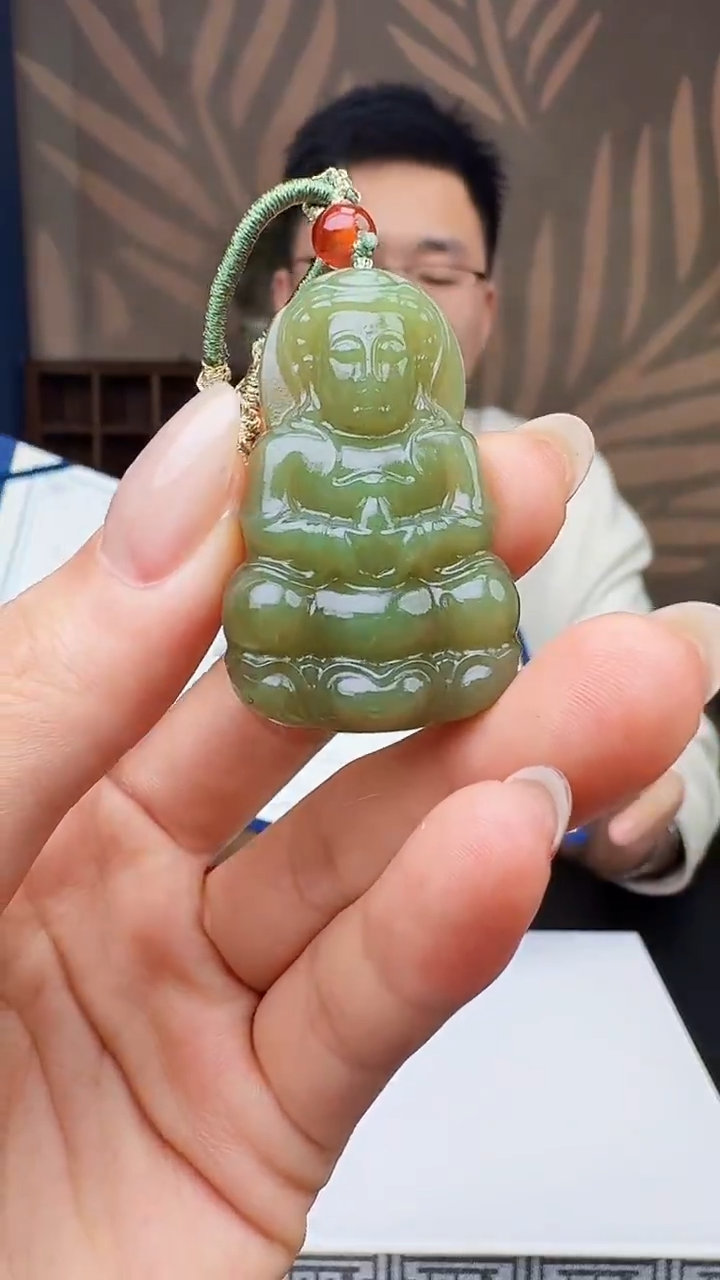 颈饰未镶嵌和田玉天然和田玉（拍一发一）