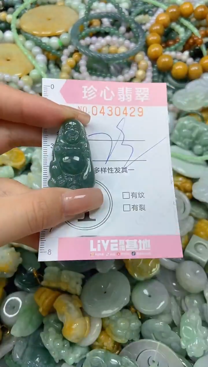 颈饰未镶嵌翡翠闪购0430429