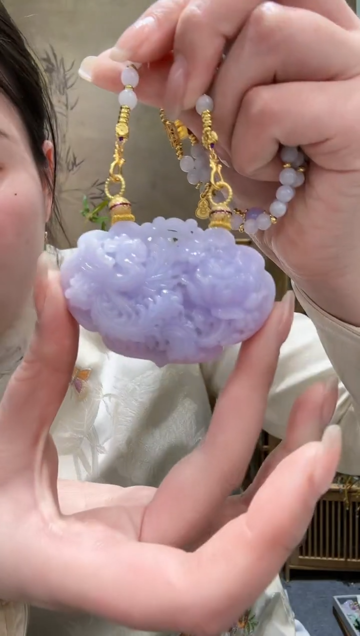 【闪购商品】翡翠颈饰未镶嵌吊坠