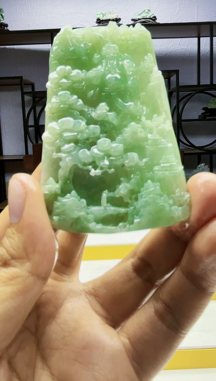 定制翡翠未镶嵌毛货03290140