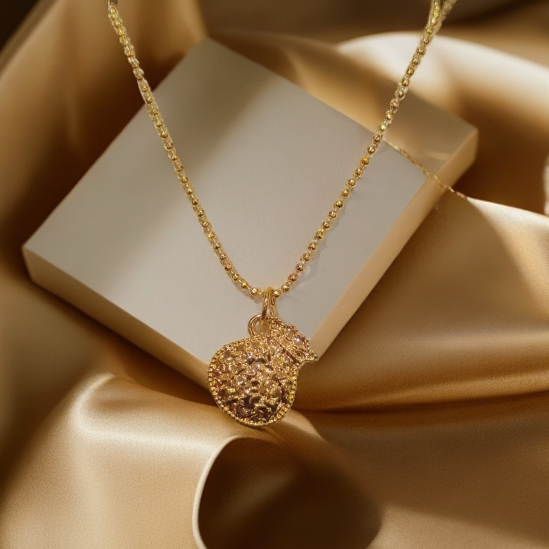 【松老板】锤纹福袋钱袋-18 赠链