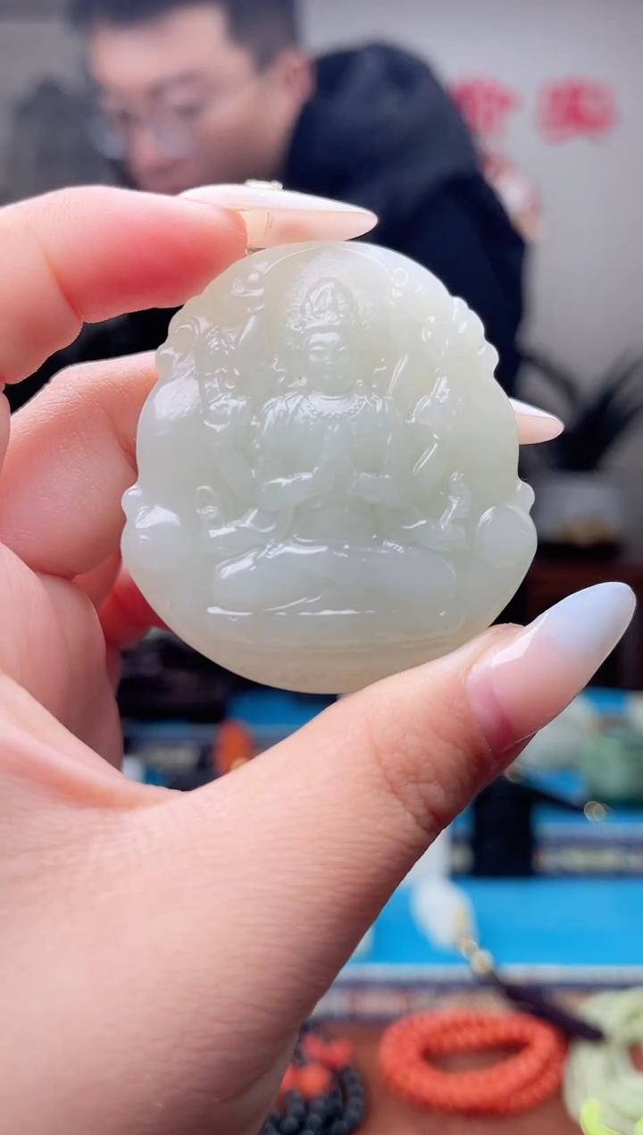 【闪购商品】和田玉挂件未镶嵌1