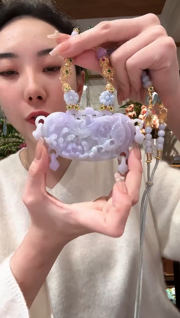 【闪购商品】翡翠颈饰未镶嵌国风