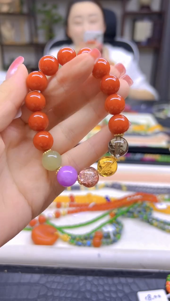 未镶嵌手链翡翠DIY款S806