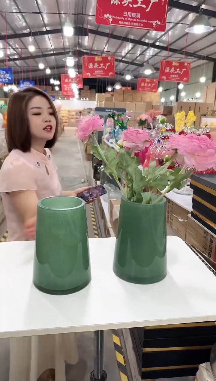 琉璃手工艺品优选花瓶花器Q-早1