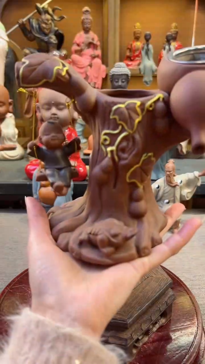 【闪购商品】紫砂茶宠器闵茶宠摆件