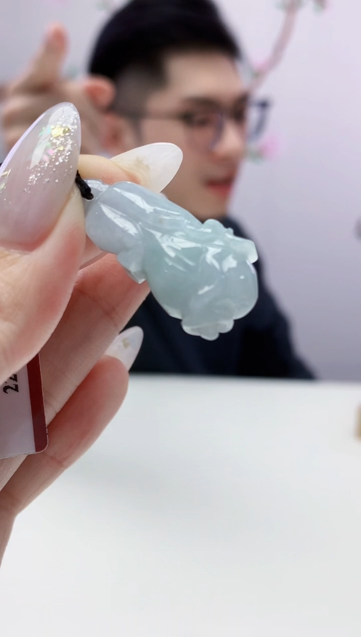 定制翡翠未镶嵌009ee-毛货白菜30