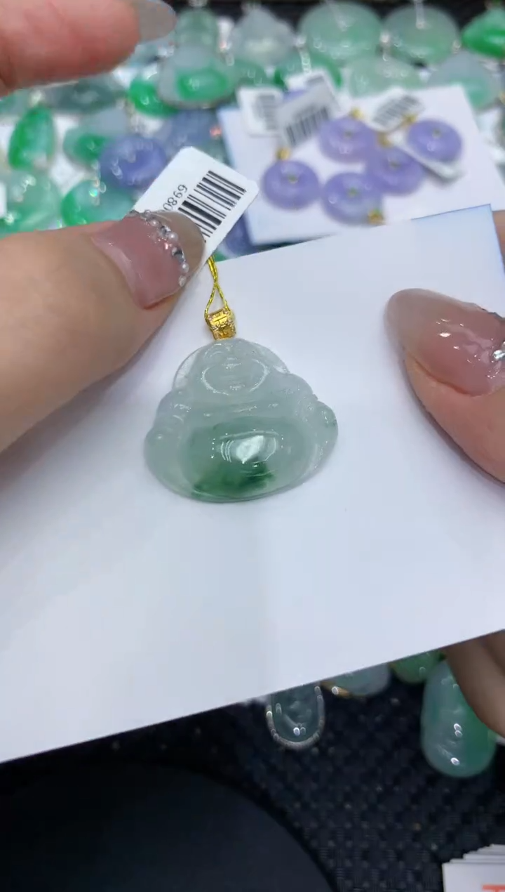 【闪购商品】翡翠颈饰18K金镶嵌 222222222