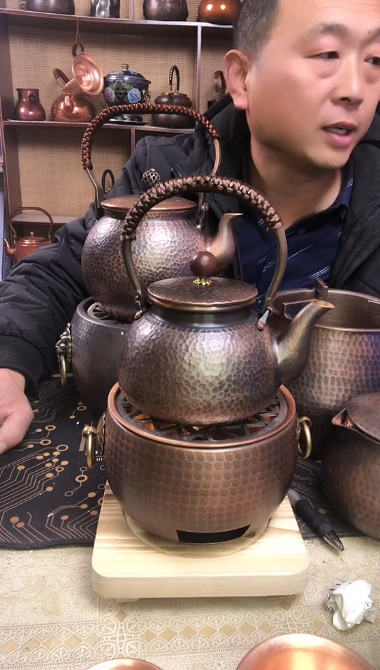 贵金属紫铜铜铜壶