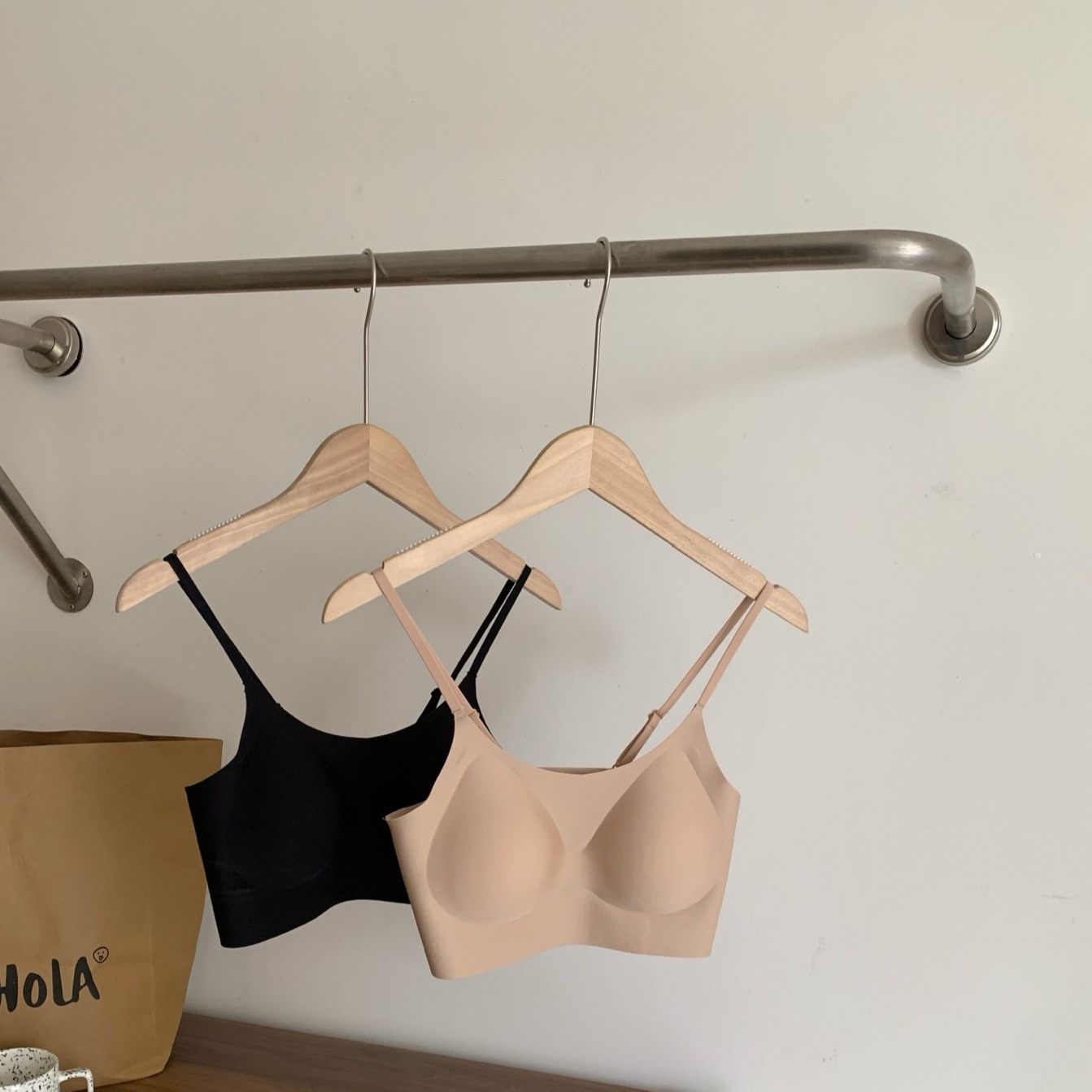 【仓库直清】缎面反重力软支撑防下垂收副乳提拉调整型内衣#ZHW7326