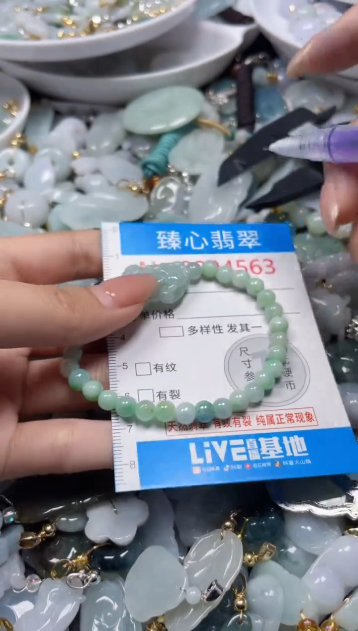 颈饰未镶嵌翡翠4563