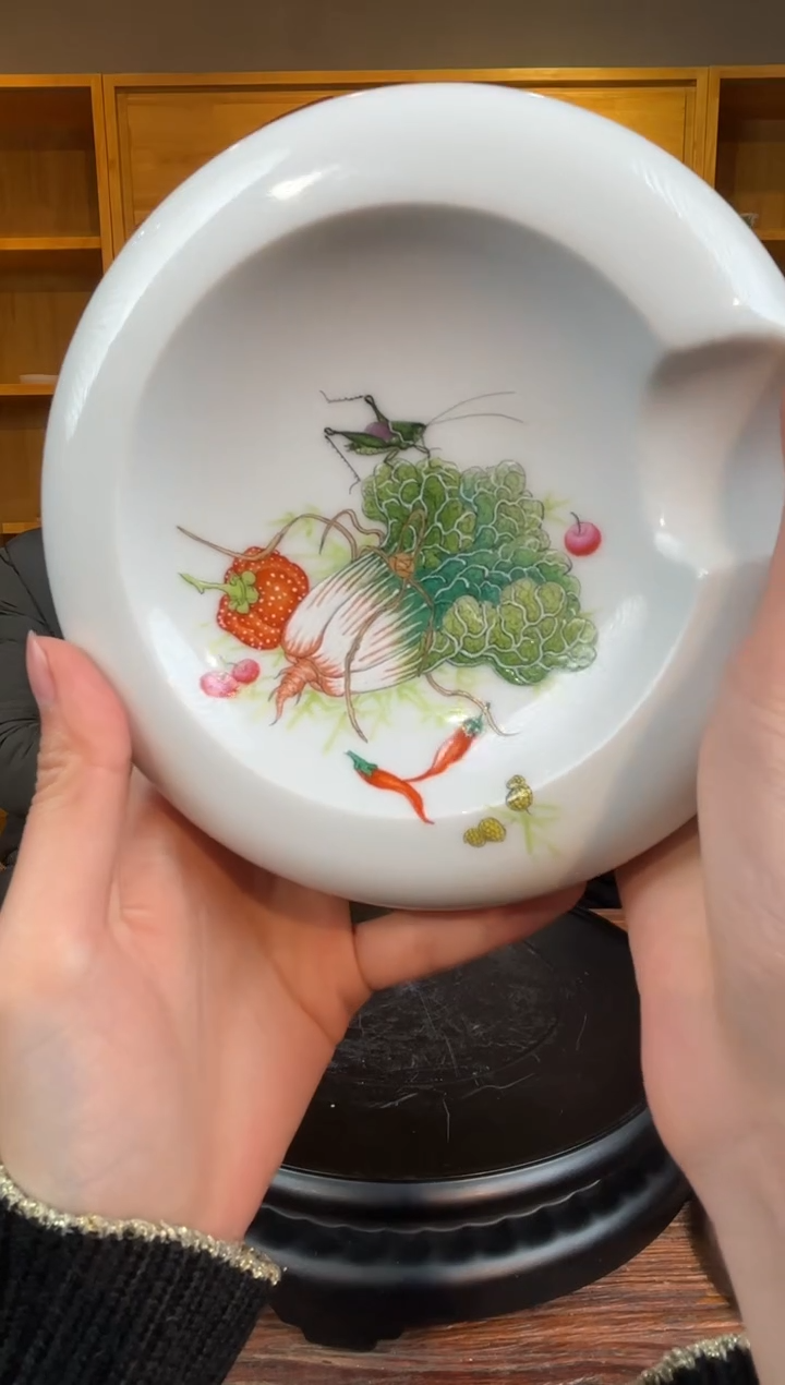 【闪购商品】摆件B66【人间瓷画】《廖志远》