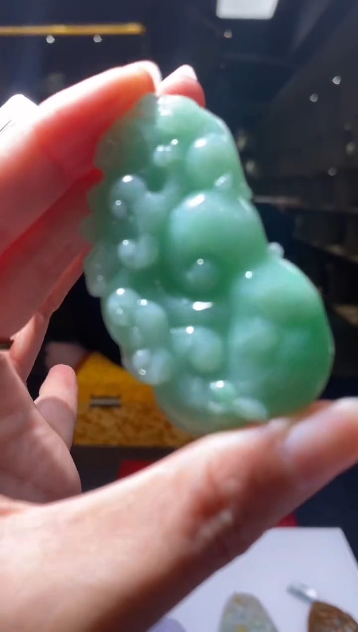 【闪购商品】翡翠颈饰未镶嵌B-@@BGC02010086