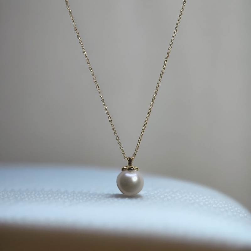 【柿柿如意】2025新款淡水天然珍珠吊坠11-12mm