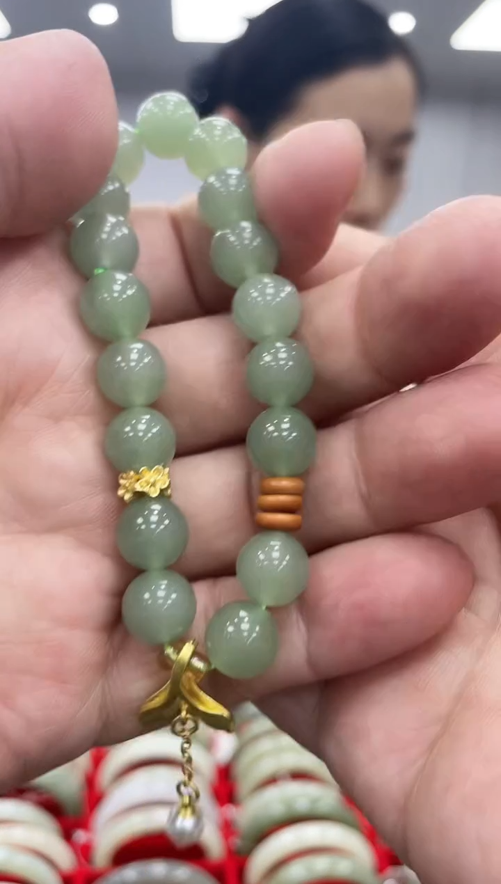 石英质玉手串未镶嵌多样性发其一z