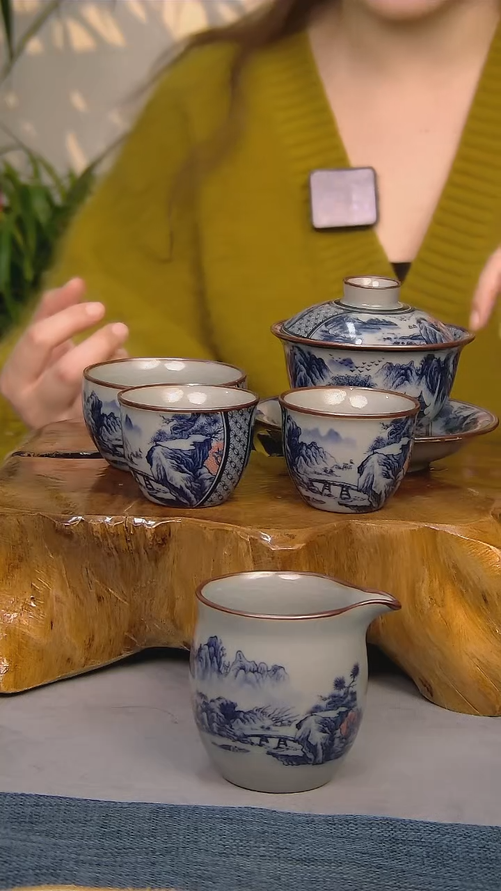 【闪购商品】简装家用款5件套 陶瓷家用茶具系列