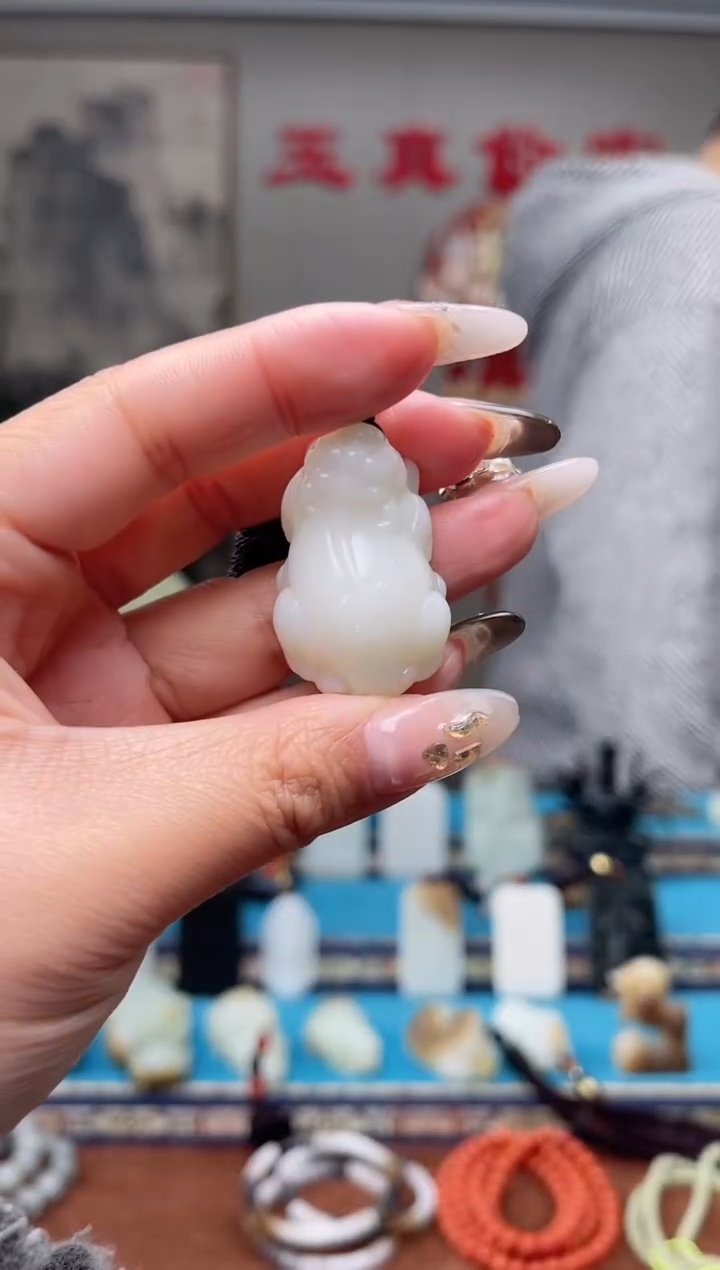 【闪购商品】和田玉挂件未镶嵌1