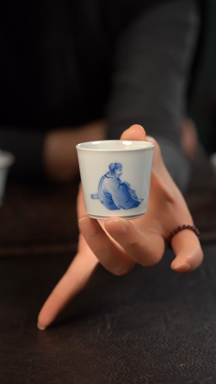 【闪购商品】杯愚公坊弦歌岁月小竹节杯