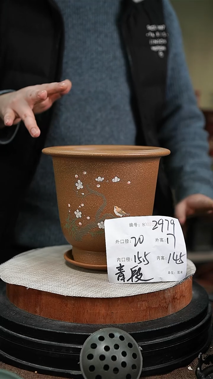 【闪购商品】紫砂花盆紫砂花盆2979+z