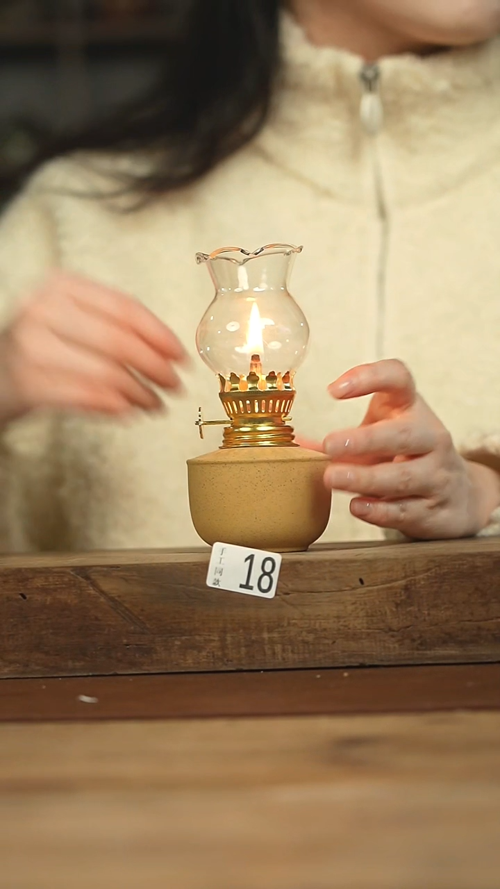 设计师手作款 酥油灯
