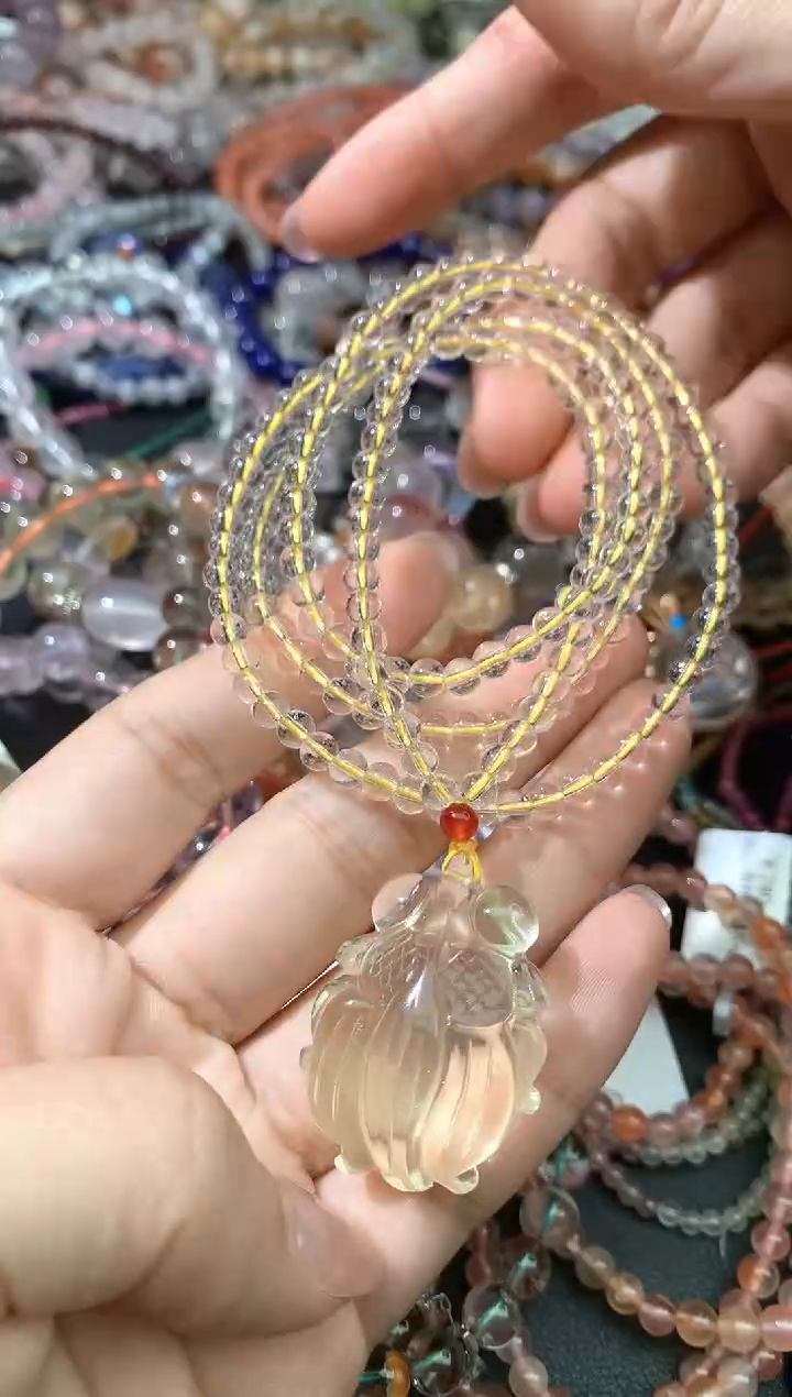 颈饰未镶嵌紫晶项链