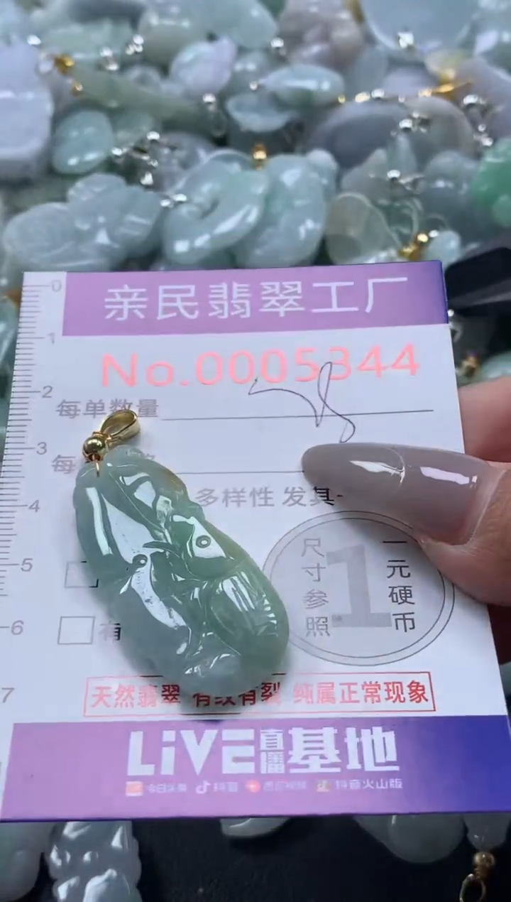 颈饰未镶嵌翡翠5344