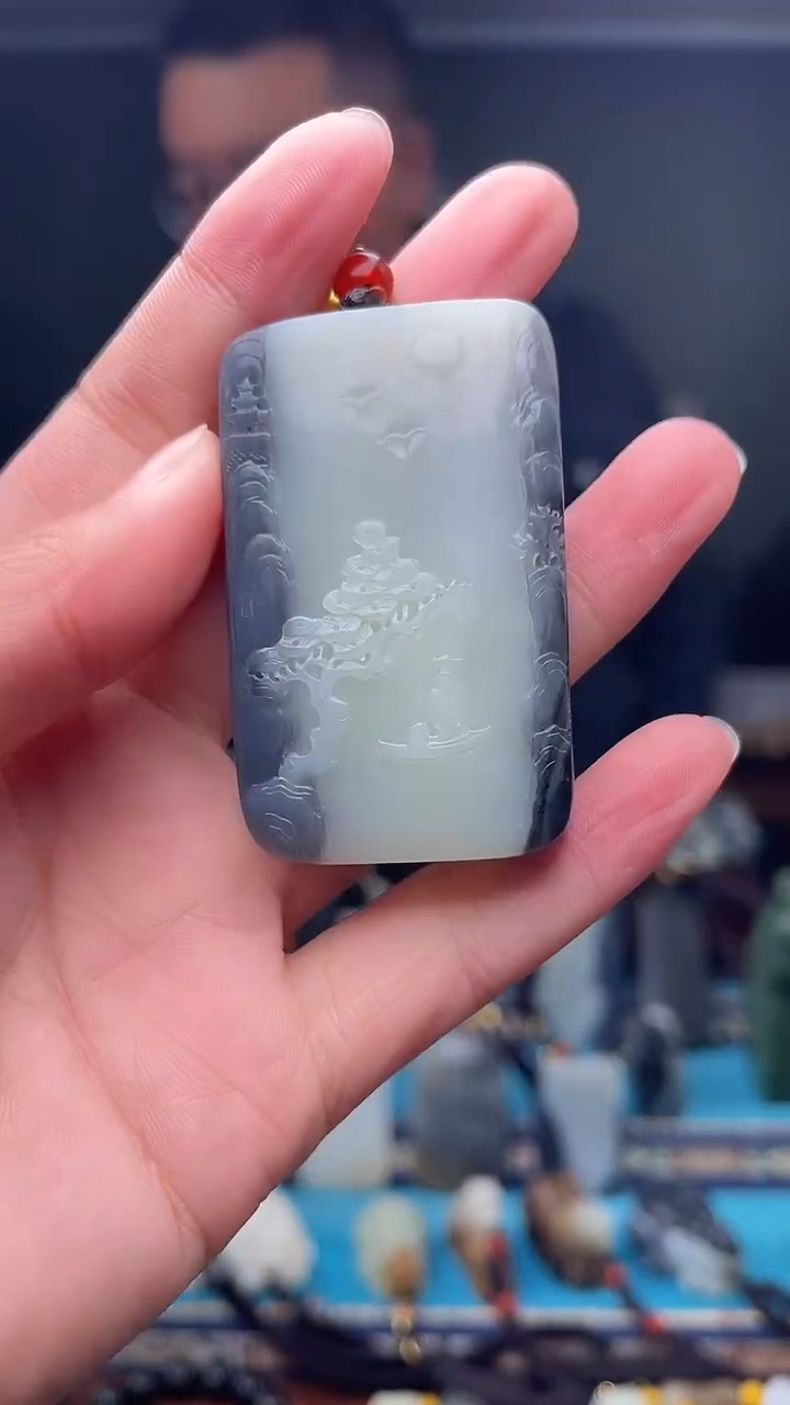 未镶嵌和田玉挂件1