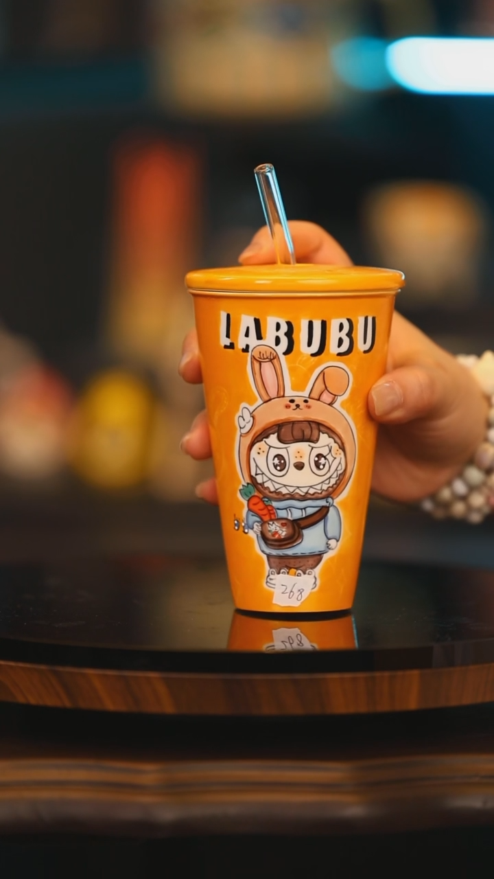 【闪购商品】杯子景德镇高温釉下彩绘设计师款