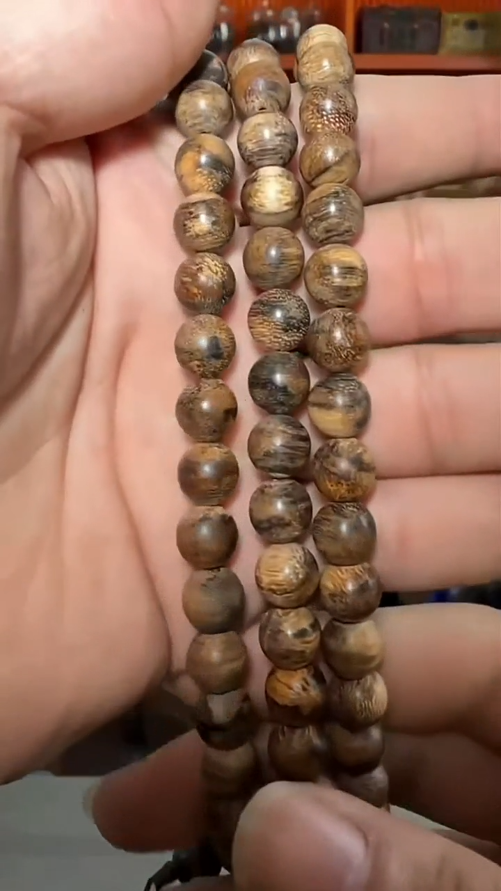 沉香手串95号长串多样性发一